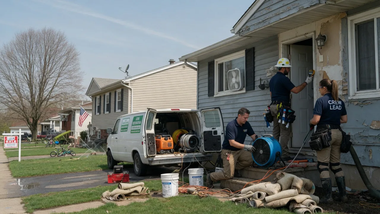 Flood Cleanup in Hindsboro, IL near me